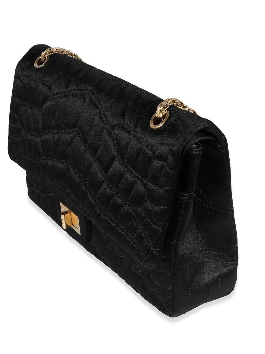 Cheap HOT SALE Women 2.55 CHANEL bag satin shoulder 0501